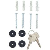 Brievenbus - Zwart - Staal