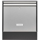 BURG-WÄCHTER-Brievenbus-Oxford-Set-68770-B+S-roestvrij-staal-zilver