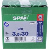 Spax - Universele Schroeven - 500 Stuks - Kruiskop Z2 - WIROX-oppervlak