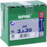 Spax - Universele Schroeven - 500 Stuks - Kruiskop Z2 - WIROX-oppervlak