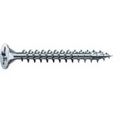 Universalschraube, 4,5 x 50 mm, 500 Stück, Vollgewinde, Senkkopf, Kreuzschlitz Z2, 4CUT, wirox - 1081010450505 - Spax