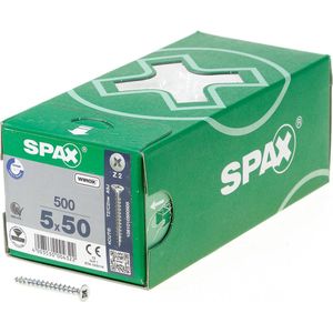 SPAX - Schroeven - 50 Stuks - WIROX Oppervlak - Made in Germany