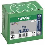 SPAX - Universele Schroeven - Verzonken Kop - WIROX-Coating - 100 Stuks