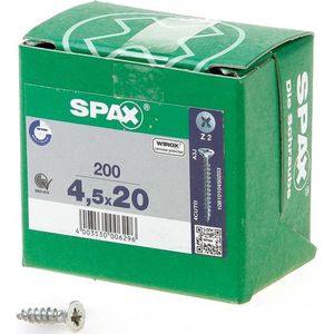 SPAX - Universele Schroeven - Zink - 4CUT - Voor Hout en Metaal