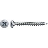 SPAX - Universele Schroef - 4,5 x 45 mm - 200 Stuks - Verzinkte Kop - Volledige Schroefdraad