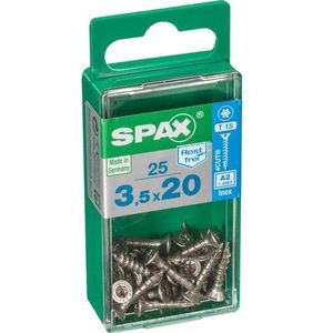 Spax - Torx Houtschroeven - RVS - Torx T10 - Diverse Lengtes