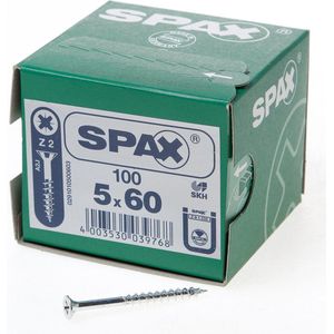 SPAX - Universele Schroeven - 500 Stuks - Verzonken Kop - Kruiskop Z2