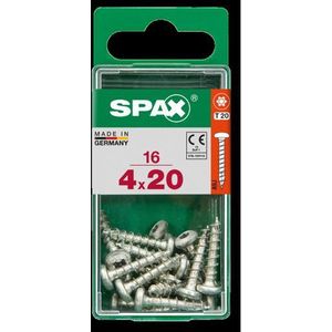 Spax - Torx Houtschroeven Bolkop - Staal - Voor Houtbewerking