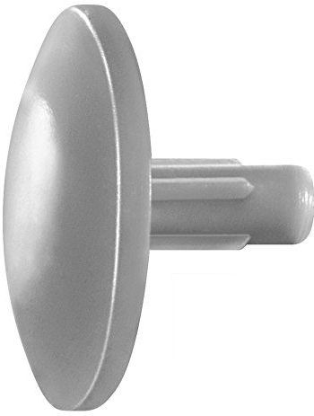 SPAX - Afdekkappen - Grijs - Kunststof - Inhoud 500 Stuks