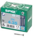 SPAX - Universele Schroeven - 200 Stuks - Roestvrij Staal A2