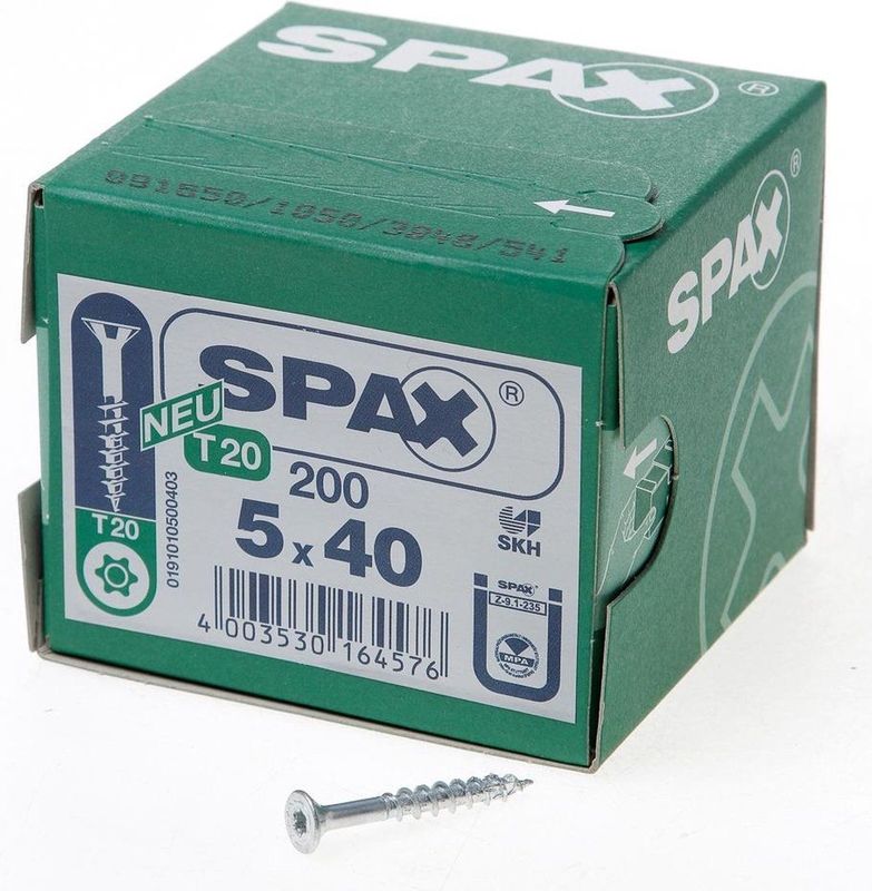SPAX - T-STAR Plus - Schroeven - WIROX Oppervlak - 4CUT Punt