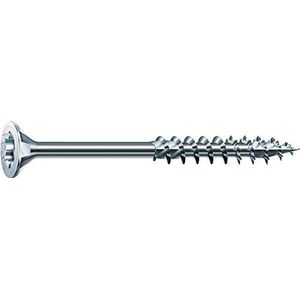 Spax - universele schroef, 3, verzonken kop, Star Plus Tee, 4 Cut, gedeeltelijke schroefdraad, verzinkt blank A2J - 0191010350303, 0/1050/001/6,0/220/ /01