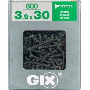 Spax Universeelschroef Voor Droge Tussenwand Gix Type B 30x3,9mm 600 St