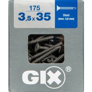 Spax Universeelschroef Voor Droge Tussenwand Gix Type D 35x3,5mm 175 St