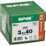Senkmultikopf T-Star Plus T20 Vollgewinde Wirox 200St 3,5x40 - Spax