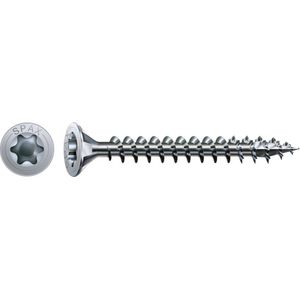 SPAX Universele schroef, 3,5 x 25 mm, 1000 stuks, T-STAR plus, verzonken kop, volledige schroefdraad, 4CUT, WIROX A3J, 1191010350255