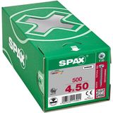 SPAX - Universele Schroeven - 500 Stuks - T-STAR Plus - WIROX-Opppervlak