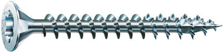 Senkkopf 4.5x 60 Teilgewinde Torx 20 Wirox-Silber mit Bewertung - Spax