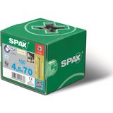SPAX 191010500805 Universele schroef, Verzonken kop, 5 x , Deeldraad, T STAR plus TX20 WIROX 200 stuks