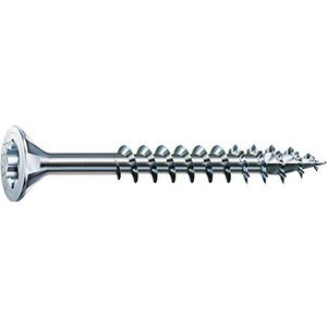 200 Spax schroeven 3,5x45mm deeldraad verzonken kop T20