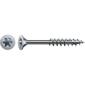 SPAX 191010450453 Universele schroef, Verzonken kop, 4.5 x 45, Deeldraad, T-STAR plus T20 - WIROX - 200 stuks