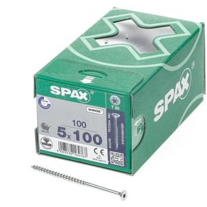 Spax T-Star Schroef Pk Torx Verzinkt 5x100mm - 100 stuks
