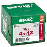 SPAX - Universele Schroeven - 1000 Stuks - WIROX - TÜV-gecertificeerd