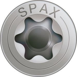 Spax universele schroeven T-STAR plus platkop voldraad RVS 5x40mm TX20 (200 Stuks)