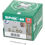 Spax Schroef MDF Verzinkt Torx 3.5 x 50 (200)
