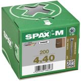 Spax Schroef MDF Verzinkt Torx 4.0 x 40 (200)