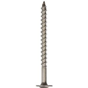 SPAX 257000801005 Houtbouwschroef van roestvrij staal A2, 8,0 x 100 mm, 50 stuks, T-STAR plus, platte kop, gedeeltelijke schroefdraad, 4CUT