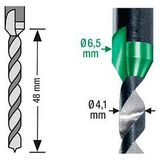 SPAX 5009409873005 Trappenboor 4,1/6,5mm tbv vlonderschroef - drill 2 step - 1 stuk