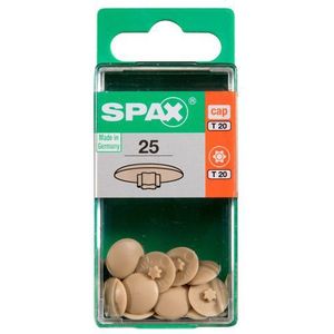 Spax Afdekdopje Voor T-star Plus T20 Beige 25 Stuks