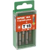 SPAX BIT T-STAR plus T15, 5000009193159, lengte: 50 mm, 5 stuks in doos, 5 stuks