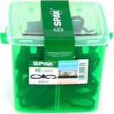 SPAX - Terras Air - Afstandhouders - 6,5 mm - 40 Stuks - Hengselbox