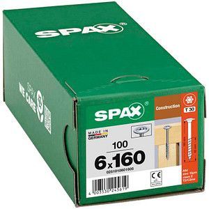 SPAX 251010601605 Hi-Force Schroe - Discusko - 6 X 16 - Deeldraa - T-STAR Plus T30 - WIROX
