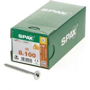 Spax Tellerkopf T-Star Plus T40 Vollgewinde Wirox 50St 8x100