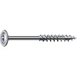 SPAX - Houtbouwschroef - 50 Stuks - Platte Kop - Gedeeltelijke Schroefdraad