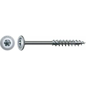 SPAX Houtbouwschroef, 10,0 x 320 mm, 25 stuks, T-STAR plus, platte kop, gedeeltelijke schroefdraad, 4CUT, WIROX A3J, 251011003205