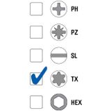 SPAX Assortimentsbox Schroeven Torx Platkop 16 Maten Inclusief Bitset (bitcheck) In L-box 2446 Stuks