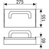 SPAX assortimentsbox schroeven platkop kleine maten 703 stuks