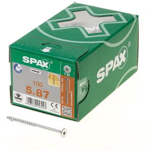 Spax Tellerkopschroeven verzinkt TORX TX-20 discuskop 5 x 87/46 mm 150 stuks