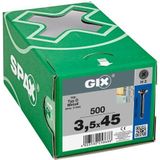 SPAX GIX-D - Gipsplaatschroeven - Zwart - 1 Stuk