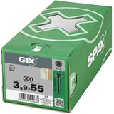 SPAX - GIX-B - Gipsplaatschroeven - Zwart - 500 Stuks