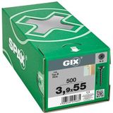 SPAX - GIX-B - Gipsplaatschroeven - Zwart - 500 Stuks