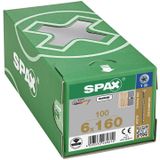 SPAX 161010601605 Stelschroe - Platko - 6 X 16 - Deeldraa - T-STAR Plus T30 - WIROX - 100 Stuks