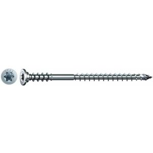 SPAX 161010601605 Stelschroef, Platkop, 6 x 160, Deeldraad, T-STAR plus T30 - WIROX - 100 stuks