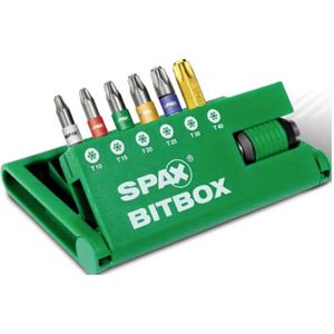 Spax bitset T-star Torx TX10/T20/T25/T30/T40