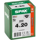 SPAX - Universele Schroeven - Zwart - A2T - 4CUT-punt