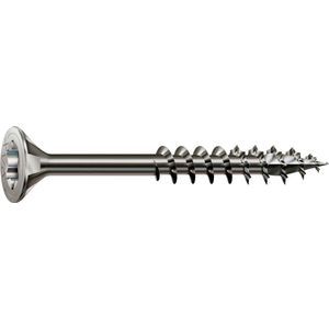 Vis Torx à tête fraisée filetage partiel T-STAR plus T20 acier inoxydable (180 pcs) SPAX